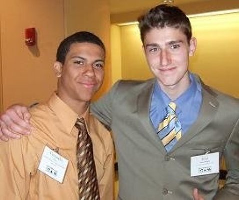 Ivan Soto-Wright at age 17 participating in Junior Achievement